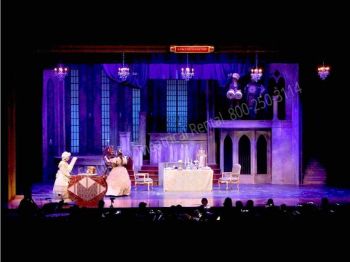 3rd Beauty and the Beast broadway set rental