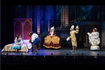 Beauty and the Beast broadway set rental