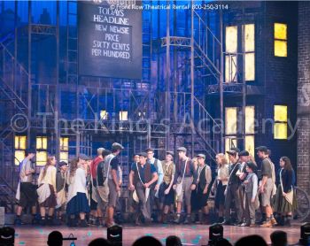 3rd Newsies Costume Rental Package Mary and the Children in the nursery