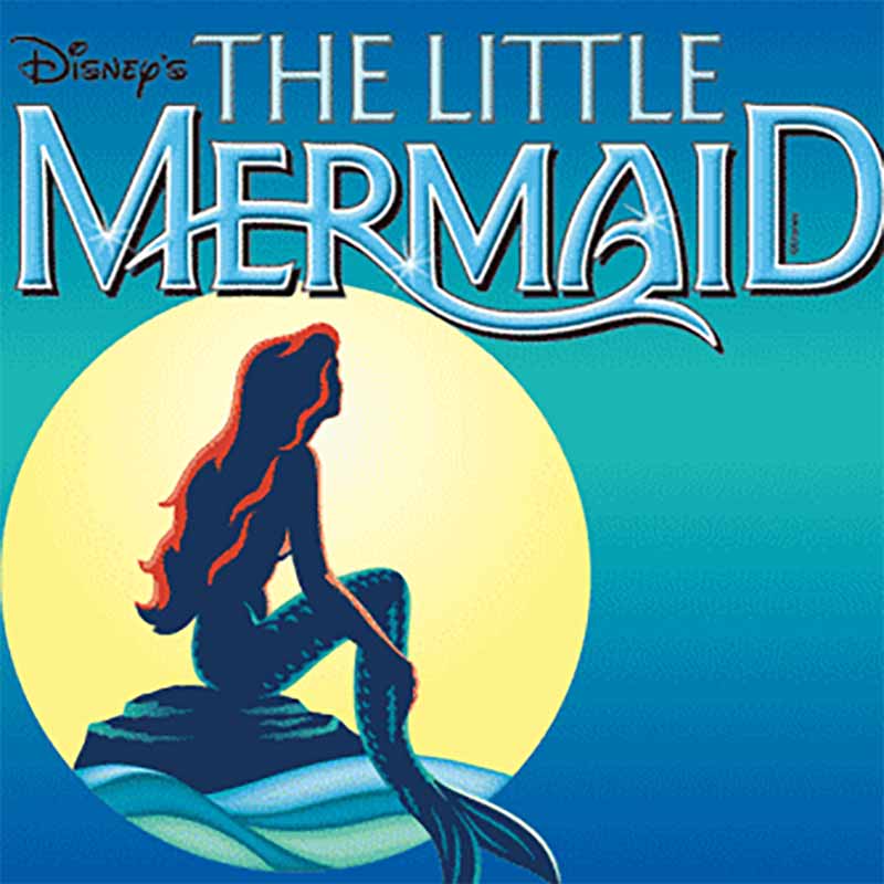 the Little Mermaid musical logo