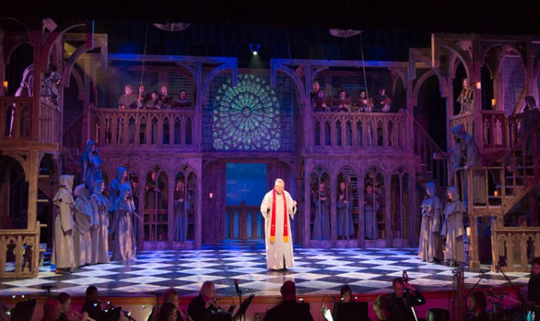 hunchback of notre dame rental scenery by front row theatrical rental