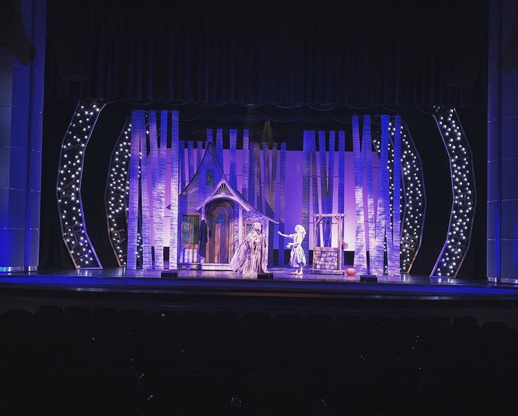 Cinderella the musical rental scenery Cinderella's house and forest