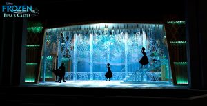 Frozen Elsa's Castle scenery rental set - Front Row Theatrical Rental - 800-250-3114