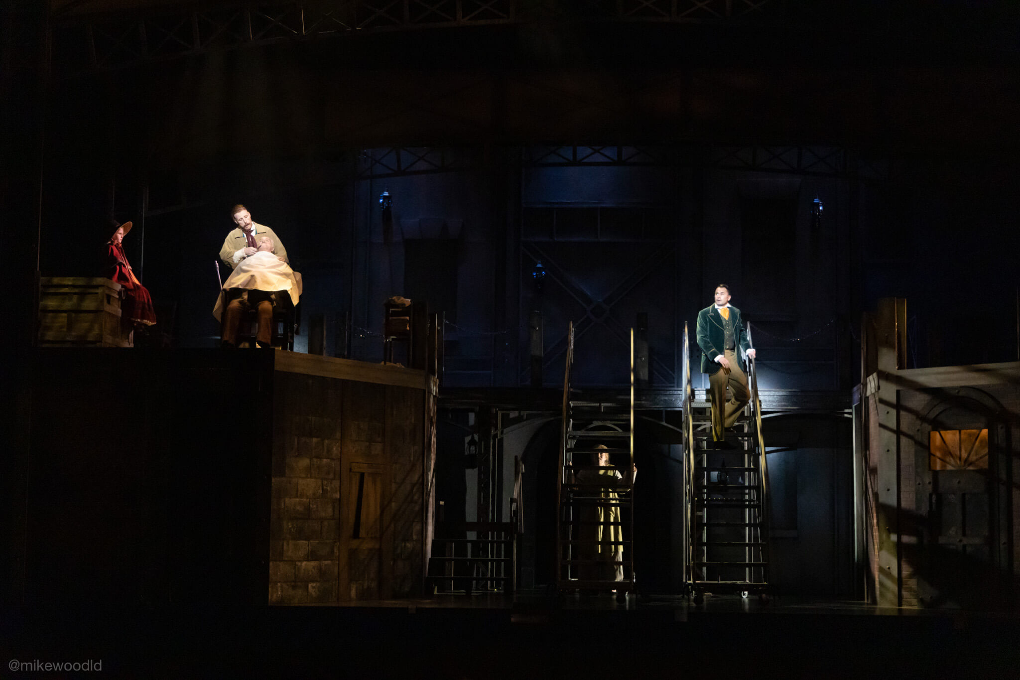 Sweeney Todd musical scenery rental - Unit Set - Front Row Theatrical Rental